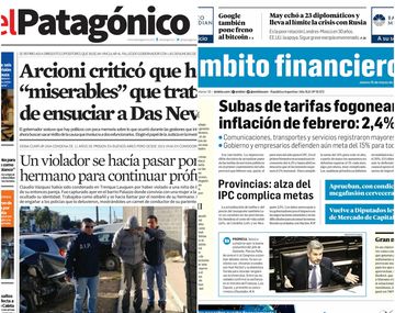 Tapas de diarios del jueves 15 de marzo de 2018