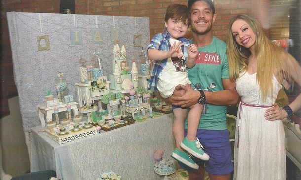 Mirá las fotos del primer cumpleaños del hijo de Gisela Bernal en familia