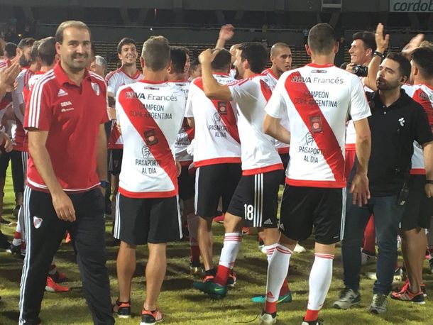 La camiseta de River con la que celebró el título
