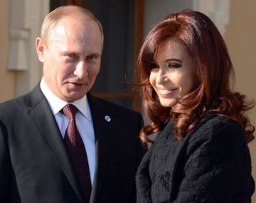 Cristina se reúne este jueves con Putin en Moscú