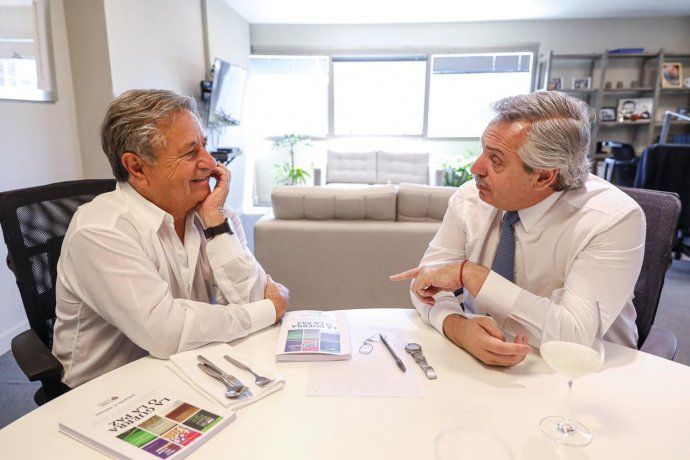 Eduardo Duhalde y Alberto Fernández