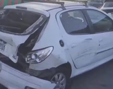 Choque múltiple en la Avenida Costanera dejó al menos 5 heridos