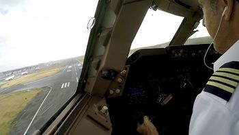 El video se publicó en una página de facebook de pilotos aficionados El video se publicó en una página de facebook de pilotos aficionados