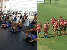 El Xeneize y el Millonario ya se mueven en Ezeiza El Xeneize y el Millonario ya se mueven en Ezeiza