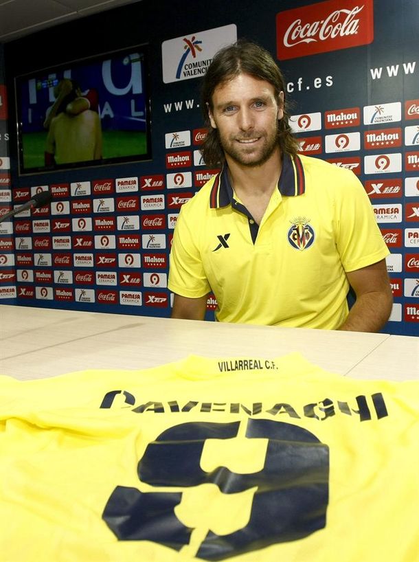 Fernando Cavenaghi tuvo un debut soñado en el Villarreal