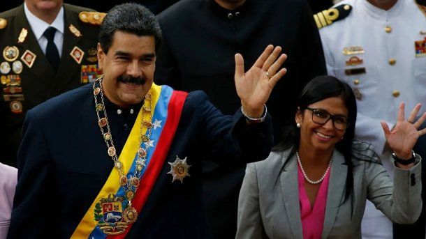 Nicolás Maduro y Delcy Rodríguez Nicolás Maduro y Delcy Rodríguez