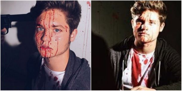 Impactantes fotos de Toto Suar grabando su primer corto como actor