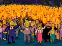 las protestas de brasil seran reflejadas en los simpson las protestas de brasil seran reflejadas en los simpson