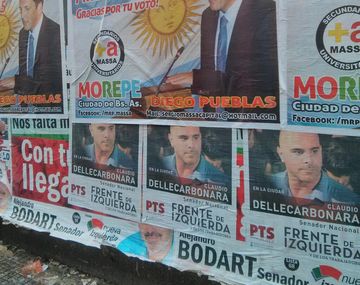 Habemus presidente: el afiche que lanza a Massa 2015