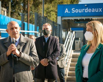 Inauguraron una estación del tren Belgrano Norte tras ser renovada