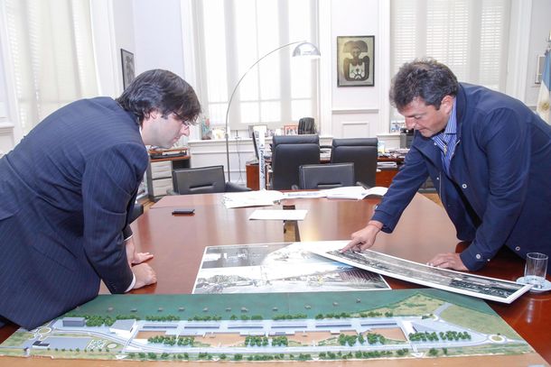 Massa y Bossio se mostraron juntos en Tigre