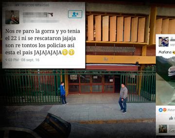 Guerra de estudiantes en Villa Ballester