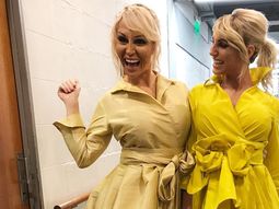 Fátima Florez imitó a la Griega Fátima Florez imitó a la Griega