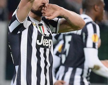 Osvaldo tuvo su bautismo en la red en la Juventus