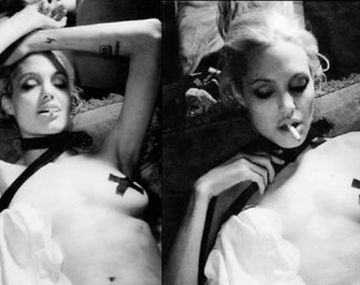 ¿Aparecieron las fotos del video porno de Angelina Jolie?