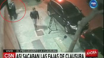sin firma previa del acta: asi sacaron las fajas de clausura en c5n sin firma previa del acta: asi sacaron las fajas de clausura en c5n