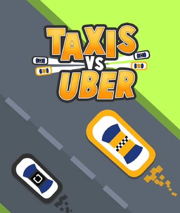 Taxi vs Uber: Un videojuego que traslada la pelea al celular