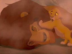 ¿Viste esta escena del Rey León?