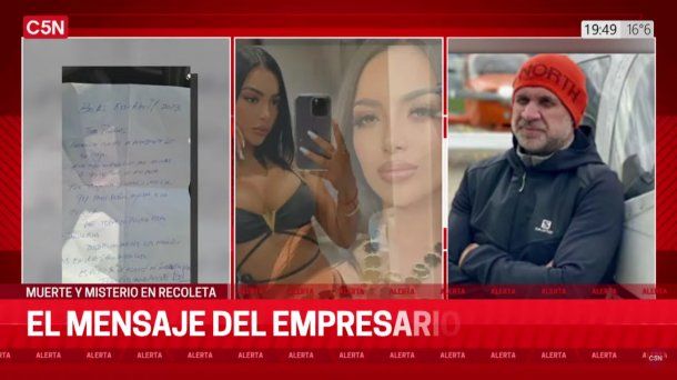 La carta de Sáenz Valiente a los padres de la mujer que cayó de un sexto piso