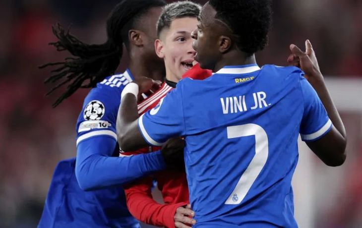 Vinicius rompió el silencio tras incidente con Prestianni: Los racistas son cobardes