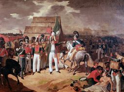 Un 11 de septiembre de 1829, el general Antonio López de Santa Anna triunfa sobre el Ejército Español en la Batalla de Tampico. Un 11 de septiembre de 1829, el general Antonio López de Santa Anna triunfa sobre el Ejército Español en la Batalla de Tampico.
