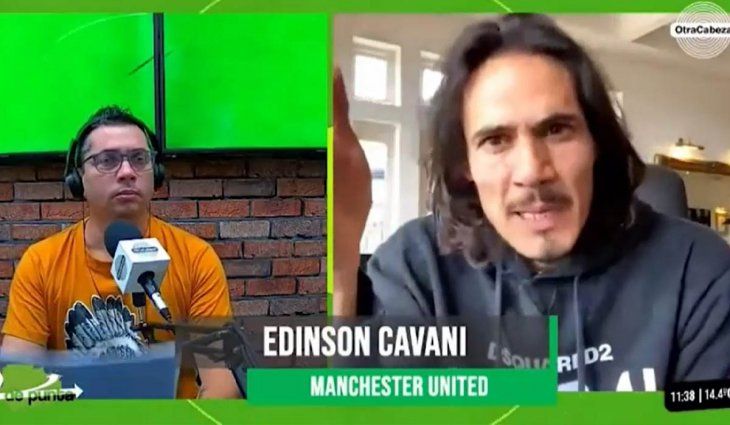 Edinson Cavani no cerró las puertas a jugar en Boca
