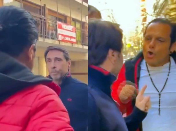 Video: un candidato a diputado agredió a Eduardo Feinmann a la salida de la radio