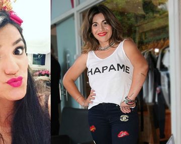 Mayra del Castillo y Gianinna Maradona