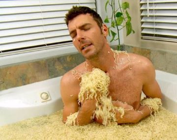 En Japón te podés bañar en fideos