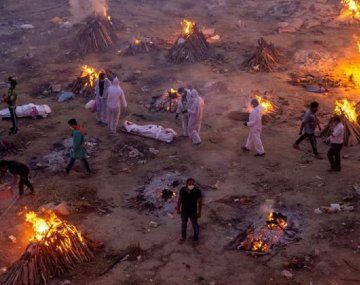 Expertos de la India advierten que rociarse con estiércol de vaca no previene el coronavirus