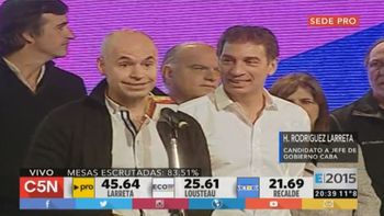 larreta festeja: les pido que nos sigan acompanando larreta festeja: les pido que nos sigan acompanando