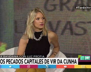 Virginia Da Cunha en Tarde Xtra por C5N