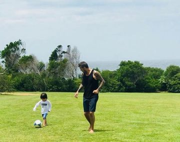 Lolo y Marcelo Tinelli - Crédito: Instagram&nbsp;marcelotinelli