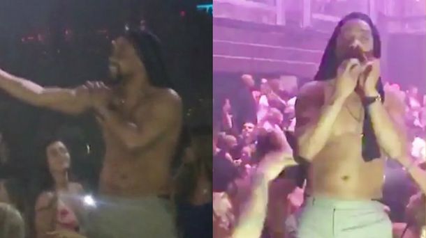 Así fue el striptease de una estrella de Hollywood en un boliche de Miami