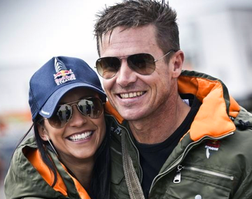 Felix Baumgartner y su novia