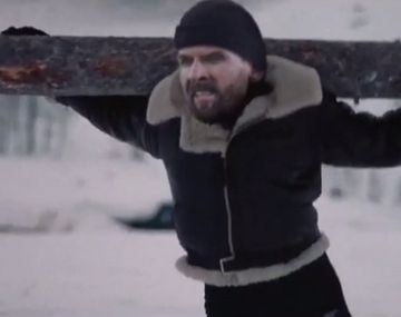 Lionel Messi entrenando como Rocky Balboa