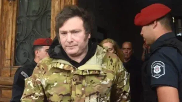 El presidente Javier Milei