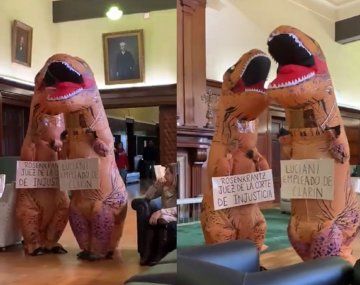 Los dinosaurios Luciani y Rosenkrantz irrumpieron en la UBA