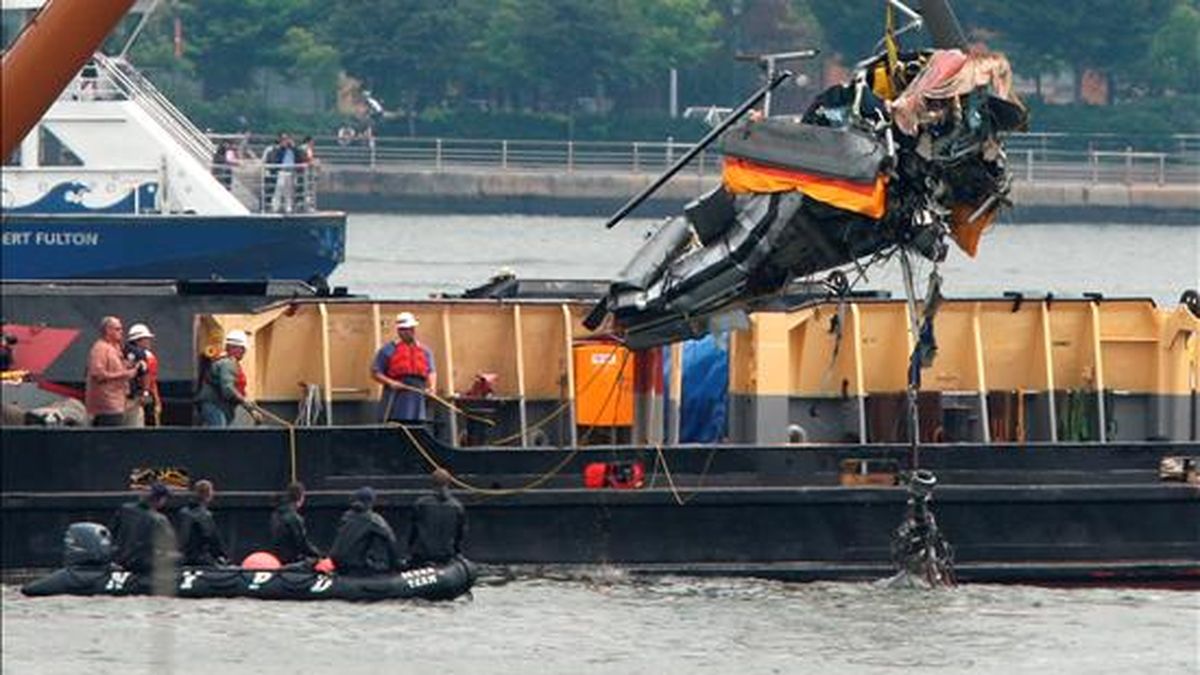 No habría sobrevivientes del choque aéreo en la ciudad de Nueva York