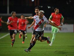 River le ganó sobre la hora a Carabobo en Venezuela. River le ganó sobre la hora a Carabobo en Venezuela.