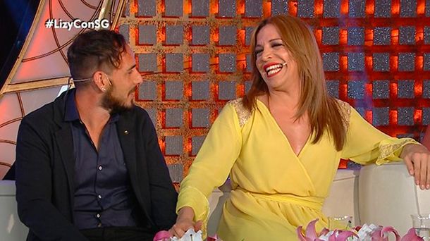 Lizy Tagliani y su novio