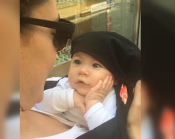 Madre e hija se robaron el show