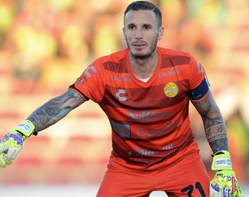 Rechazaron una prueba al arquero Cristian Campestrini en Pumas de México