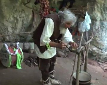 Panta Petrovic vive como ermitaño en Serbia