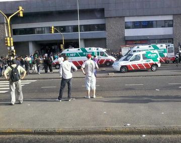 La lista de los hospitales donde fueron derivados los heridos