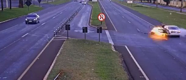 Un hombre murió tras un choque en Foz de Iguazú