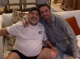 Maradona y Matías Morla