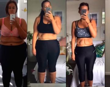 VIDEO: La mujer que perdió 100 kg en dos años