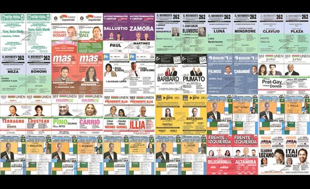 Presentaron las boletas que competirán en la Ciudad