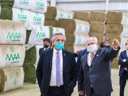 DAGMA inauguró Mega Alfalfa Argentina con la visita de Alberto Fernandez a Santiago del Estero